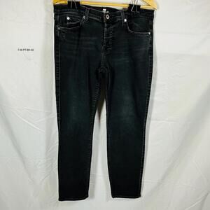 7 for All Mankind Woman's Black Boyfriend Jeans Size 32